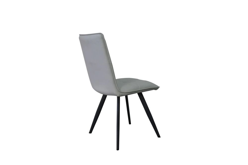 Product photograph of Capo Pu Ivory Dining Chair Solid In Pairs from Choice Furniture Superstore.